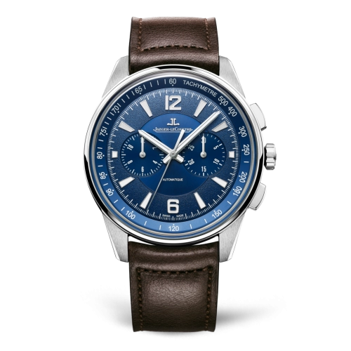Jaeger-LeCoultre 9028480 : Polaris Chronograph Stainless Steel / Blue / Calf