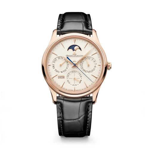 Jaeger-LeCoultre Q1142510 : Master Ultra Thin Perpetual Pink Gold / Eggshell