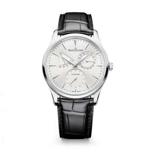 Jaeger-LeCoultre Q1378421 : Master Ultra Thin Réserve de Marche Stainless Steel / Silver / Alligator