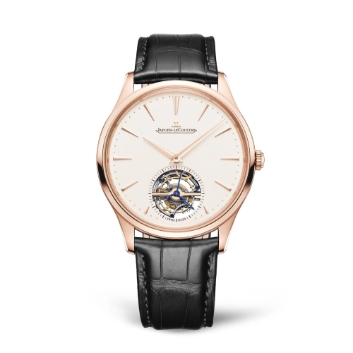 Jaeger-LeCoultre Q1682411 : Master Ultra Thin Tourbillon Pink Gold / Eggshell