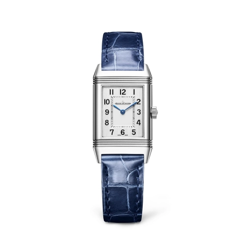 Jaeger-LeCoultre Q2618541 : Reverso Classic Small Quartz Stainless Steel / Silver / Alligator