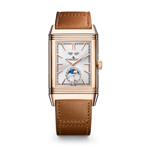 Jaeger-LeCoultre Q3912532 : Reverso Tribute Duoface Calendar Pink Gold / Silver