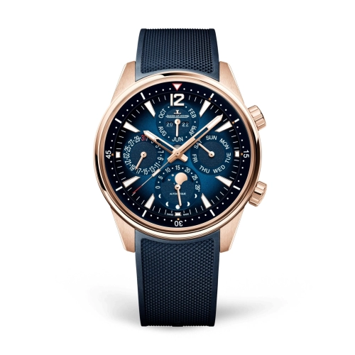 Jaeger-LeCoultre Q9082681 : Polaris Perpetual Calendar Pink Gold / Blue