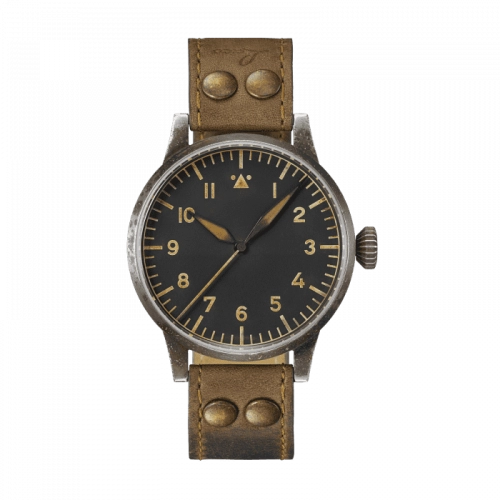 Laco 862096 : Pilot Watch Original Mülheim An Der Ruhr Erbstück Stainless Steel / Black