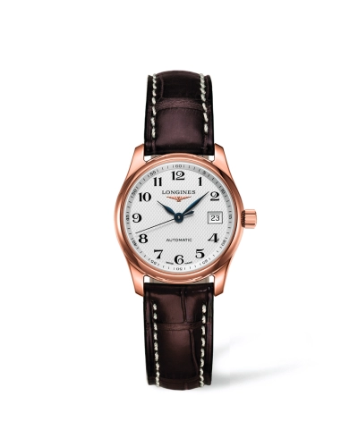 Longines L2.257.8.78.3 : Master Collection Date 29 Pink Gold