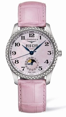Longines L2.503.0.93.3 : Master Collection Calendar 36 Stainless Steel / Diamond / MOP