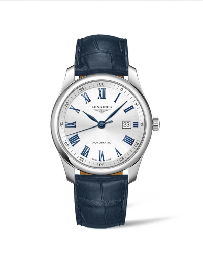 Longines L2.793.4.79.2 : Master Collection 40 Date Stainless Steel / Silver - Roman