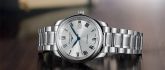 Longines Master Collection 40 Date Stainless Steel / Silver-Roman / Alligator / DFS