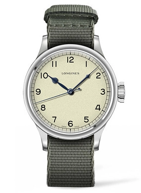 Longines L2.819.4.98.2 : Military Watch 38.5 Philippine Watch Club