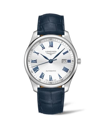 Longines L2.893.4.79.2 : Master Collection 42 Date Stainless Steel / Silver - Roman