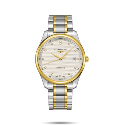 Longines L2.893.5.97.7 : Master Collection 42 Date Stainless Steel / Silver-Diamond / Bracelet