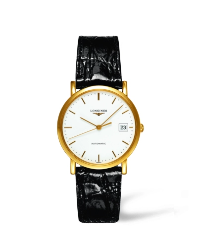 Longines L4.778.6.12.0 : Presence 34.5 Automatic Gold