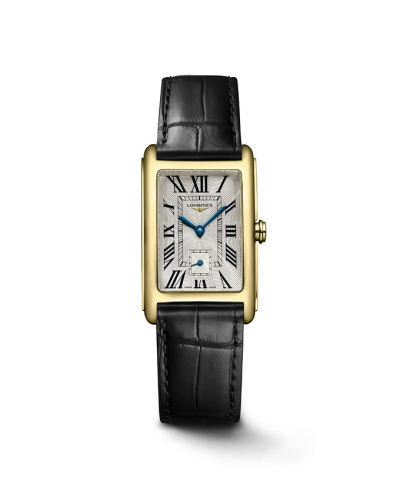 Longines L5.512.6.71.0 : DolceVita 23 Quartz Yellow Gold / Silver - Roman