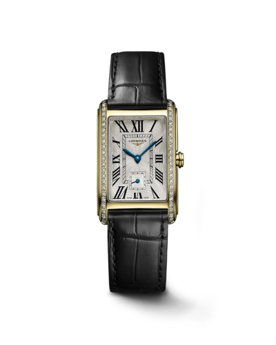 Longines L5.512.7.71.0 : DolceVita 23 Quartz Yellow Gold - Diamond / Silver - Roman