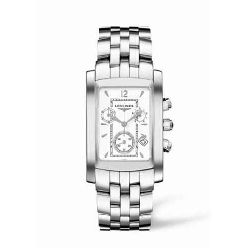 Longines L5.656.4.16.6 : DolceVita 28 Quartz Chronograph Stainless Steel