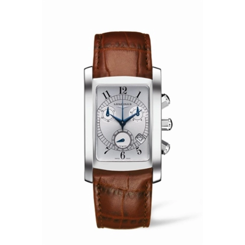 Longines L5.680.4.73.4 : DolceVita 30 Quartz Chronograph Stainless Steel Silver