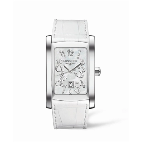 Longines L5.686.4.87.2 : DolceVita XL Stainless Steel MOP