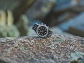 Montblanc 1858 Automatic Chronograph Stainless Steel / Black / NATO