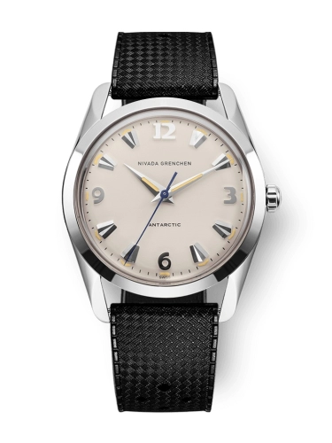 Nivada Grenchen 35001M01 : Antarctic 35 Eggshell - Beige Luminova / Stainless Steel / Tropic