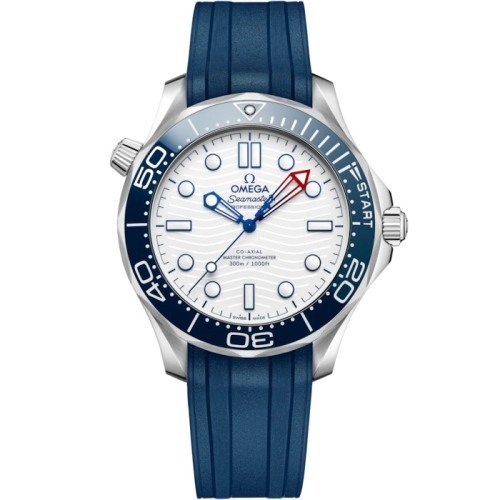 Omega 210.32.42.20.04.002 : Seamaster Diver 300M Master Co-Axial 42 America's Cup 2024 / Rubber