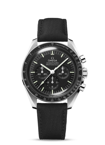 Omega 310.32.42.50.01.001 : Speedmaster Professional Moonwatch 3861 Stainless Steel / Black / Plexi / Fabric