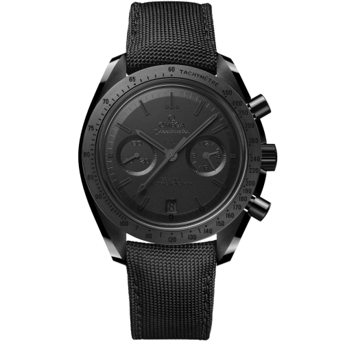 Omega 310.92.44.51.01.003 : Speedmaster Moonwatch Co-Axial Master Chronometer Dark Side of the Moon Black Black / Fabric
