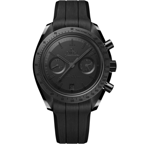 Omega 310.92.44.51.01.005 : Speedmaster Moonwatch Co-Axial Master Chronometer Dark Side of the Moon Black Black / Rubber