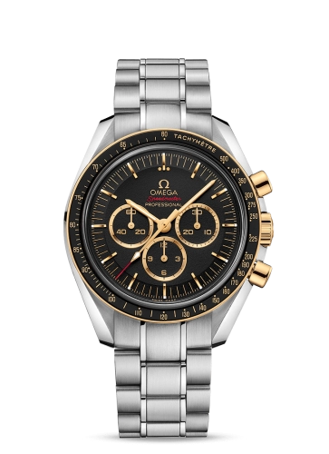 Omega 522.20.42.30.01.002 : Speedmaster Professional Moonwatch Stainless Steel / Yellow Gold / Black / Tokyo Olympics / Set