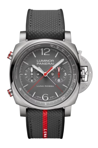 Panerai PAM01654 : Luminor 1950 44 Chrono Flyback Automatic Titanium  / Luna Rossa