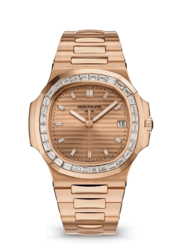 Patek Philippe 5723/1R-001 : Nautilus 5723 Rose Gold - Diamond / Rose