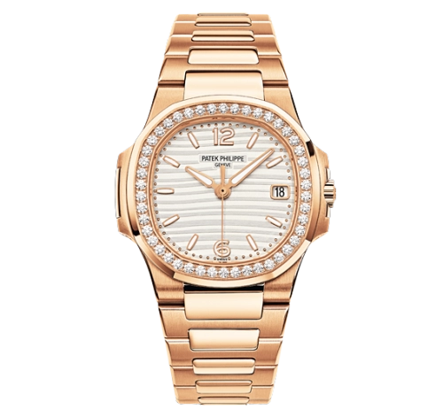 Patek Philippe 7010/1R-011 : Nautilus 7010 Rose Gold / White