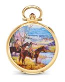 Patek Philippe Pocket Watch Lepine Yellow Gold / Apsaalooke Sentinels