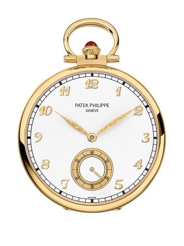 Patek Philippe 992/165J : Pocket Watch Lepine Yellow Gold / Geneva Old Town