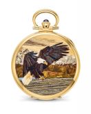 Patek Philippe Pocket Watch Lepine Yellow Gold / Bald Eagle