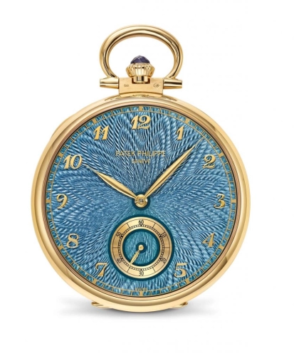 Patek Philippe 995/108J : Pocket Watch Lepine Yellow Gold / Bald Eagle