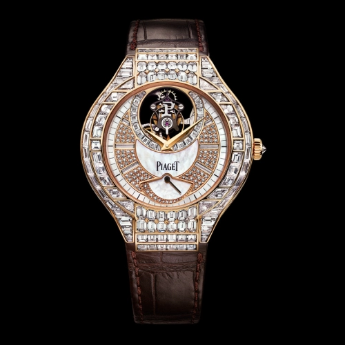 Piaget G0A36149 : Polo Tourbillon 39 Pink Gold Diamond