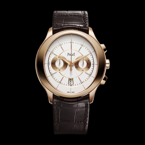 Piaget G0A37112 : Gouverneur Chronograph Pink Gold