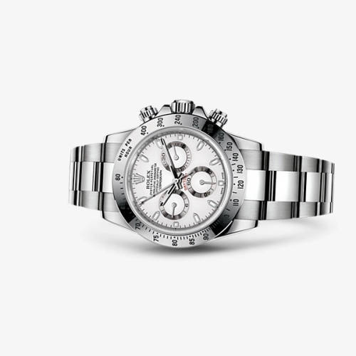 Rolex 116520-0016 : Cosmograph Daytona Steel / White