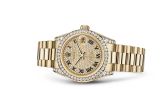 Rolex Datejust 31 Yellow Gold Diamond / President / Paved Roman