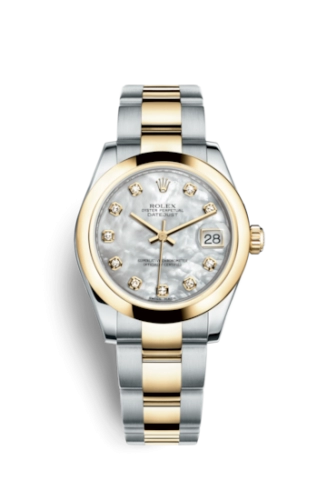 Rolex 178243-0001 : Datejust 31 Rolesor Yellow Domed / Oyster / MOP