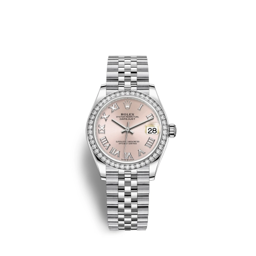 Rolex 278384rbr-0024 : Datejust 31 Stainless Steel Diamond / Jubilee / Pink - Roman
