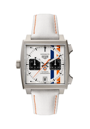 TAG Heuer CAW218G.EB0393 : Monaco Chronograh Titanium Gulf