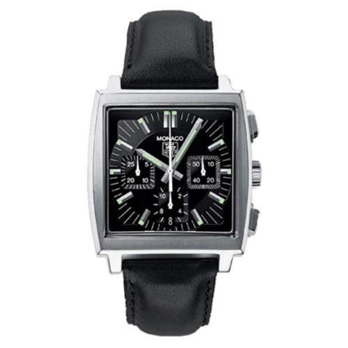 TAG Heuer CW2111.FC6171 : Monaco Calibre 17 Stainless Steel / Black