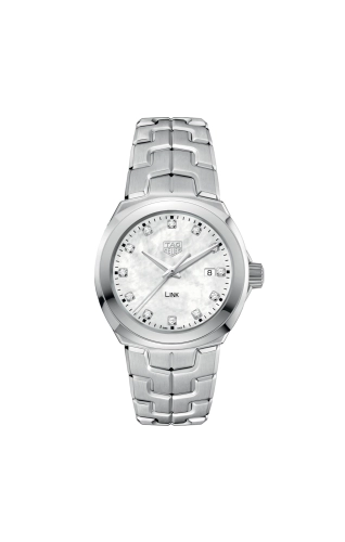 TAG Heuer WBC1312.BA0600 : Link Quartz 32mm Stainless Steel / MOP - Diamond
