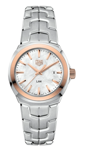 TAG Heuer WBC1350.BA0600 : Link Quartz 32mm Stainless Steel / Rose Gold / MOP