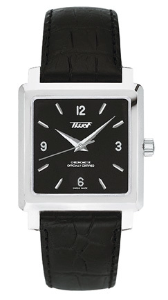 Tissot T66.1.524.62 : Heritage 1957 Stainless Steel / Black / Strap