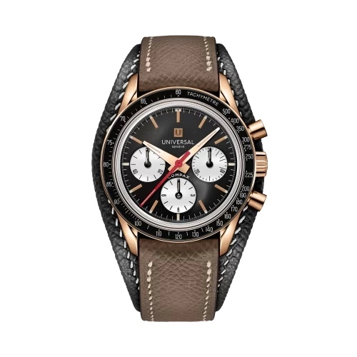 Universal Geneve RU281121B1X1 : Universal Genève Tribute to Compax Red Gold / Black