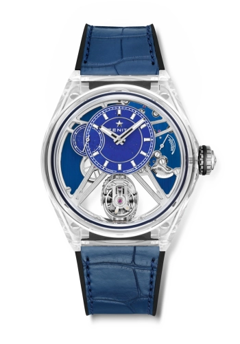 Zenith 04.9000.8812/51.R584 : Defy Zero G Sapphire / Lapis Lazuli