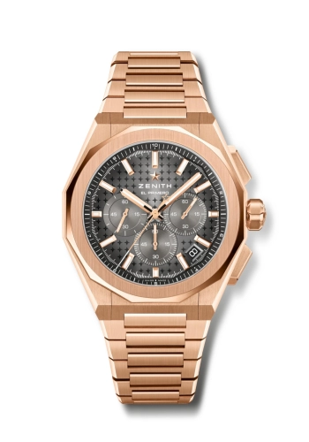 Zenith 18.9500.3600/21.I001 : Defy Skyline Chrono Rose Gold / Grey