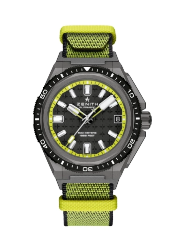 Zenith 97.9600.3620/21.I103 : Defy Extreme Diver Shadow / Fabric